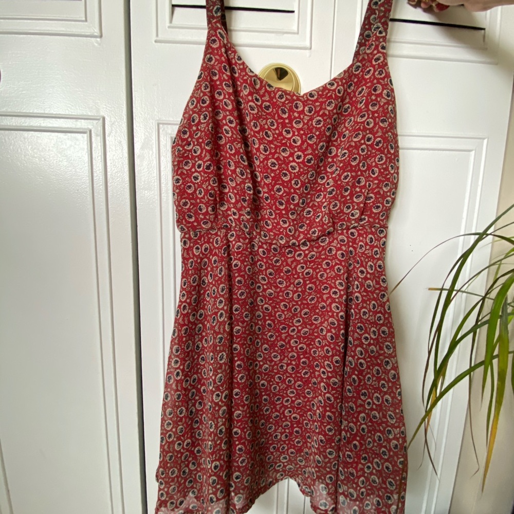Flowy Red Dress